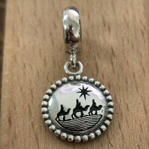 Pandora Three Kings Gift Of The Magi Charm, S925 Silver Bracelets